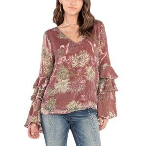 NWT Miss Me Boho Floral Size Small Shirt